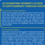 Accelerating Women’s Access to Entitlements through Digital Solutions