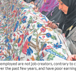 Stark reality of the self-employed