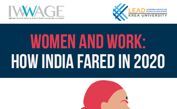 Women In Work: How India Fared In 2020; IWWAGE India’s Report