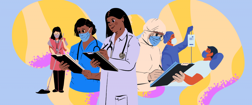 High Risk without Recognition: Challenges Faced by Female Front-line Workers