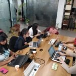 Why do women depend less on informal sources for job search than men?