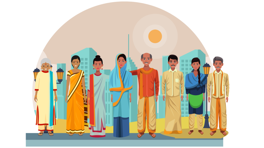 Lack of census data and use of electoral roll-based sampling frame in specific studies