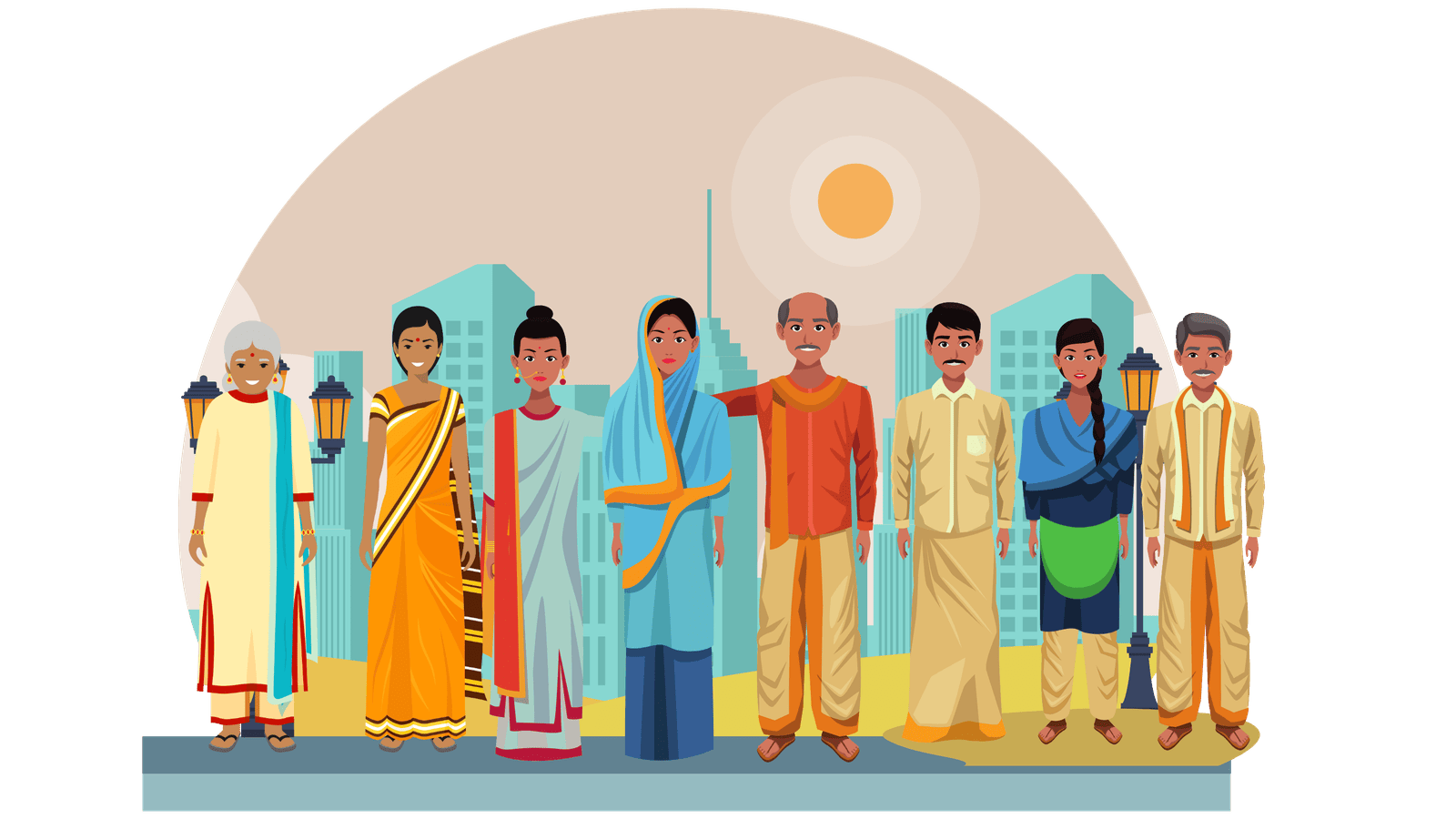 Lack of census data and use of electoral roll-based sampling frame in specific studies